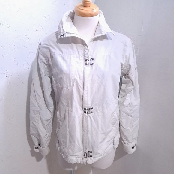 Columbia | Women's White windbreaker Jacket - Picture 2 of 9
